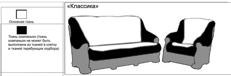 Диван угловой Классика Б, Седафлекс в Тольятти - изображение 4