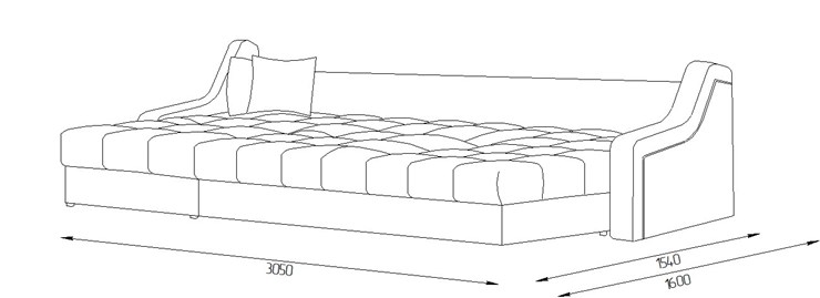 Угловой диван Женева 8 ДУ (НПБ) в Самаре - изображение 2