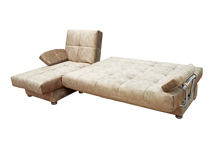 Угловой диван Милана 6 ДУ с хром. подлокотниками, НПБ в Тольятти - изображение 3