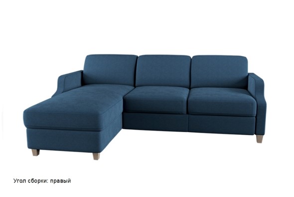 Угловой диван Валенсия Ретро с оттоманкой в Самаре - изображение