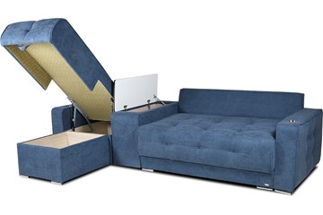 Угловой диван с оттоманкой Караван ППУ в Самаре - предосмотр 1