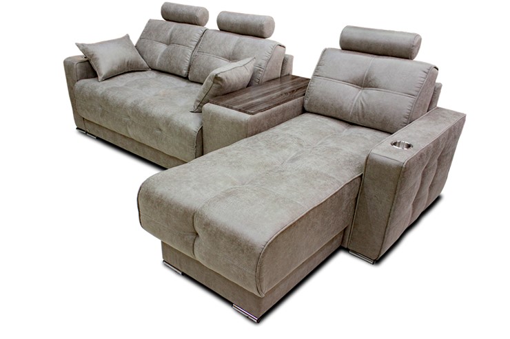 Угловой диван с оттоманкой Караван ППУ в Самаре - изображение 13