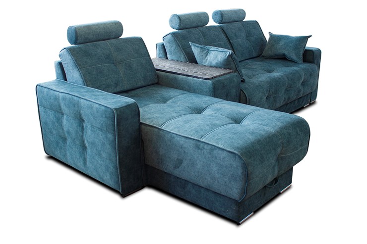 Угловой диван с оттоманкой Караван ППУ в Самаре - изображение 14