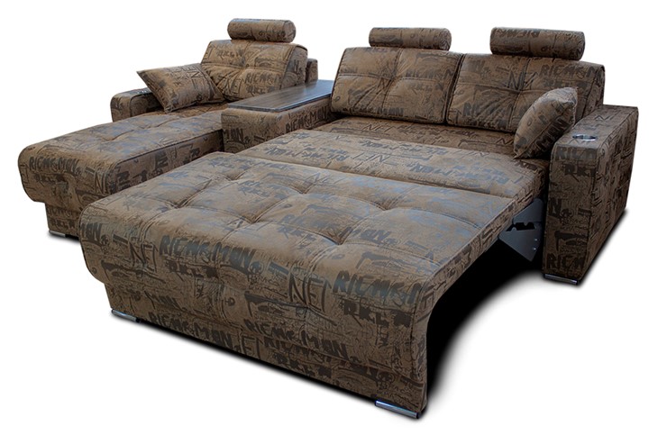 Угловой диван с оттоманкой Караван ППУ в Тольятти - изображение 18
