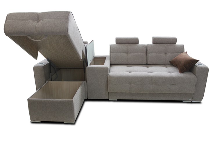 Угловой диван с оттоманкой Караван ППУ в Самаре - изображение 4