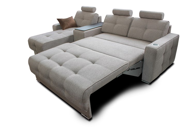 Угловой диван с оттоманкой Караван ППУ в Тольятти - изображение 5