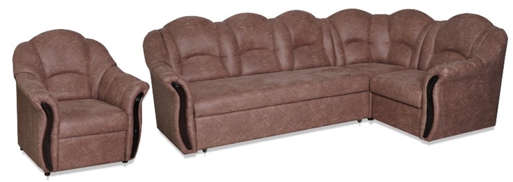 Угловой диван Соня-8 с креслом в Самаре купить недорого в интернет-магазине