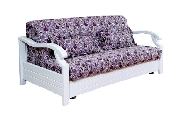 Прямой диван Глория, 1200 ППУ, цвет белый в Самаре - изображение
