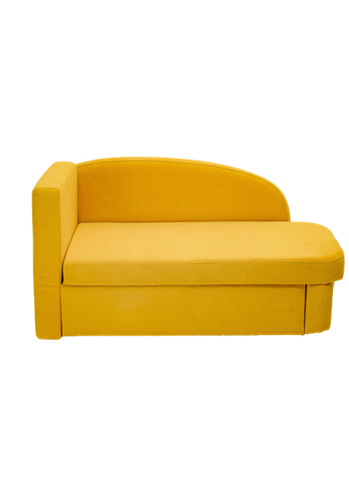 Диван-кровать левая Тедди желтый в Самаре - изображение 1