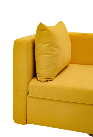 Диван-кровать левая Тедди желтый в Тольятти - изображение 5