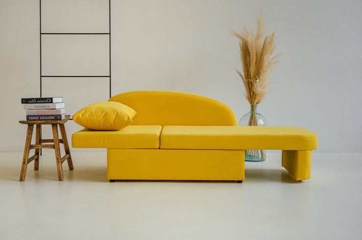 Диван-кровать левая Тедди желтый в Самаре - изображение 20