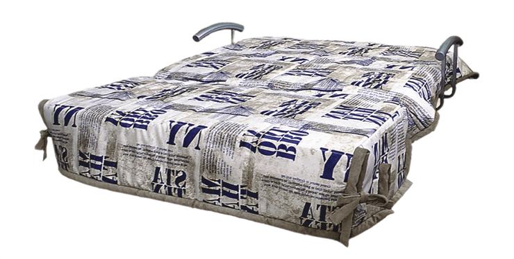 Прямой диван Аккордеон без боковин, спальное место 1200 в Самаре - изображение 1