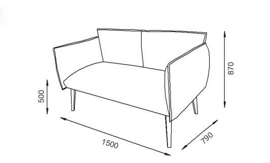 Прямой диван Брайтон 7 в Сызрани - изображение 2