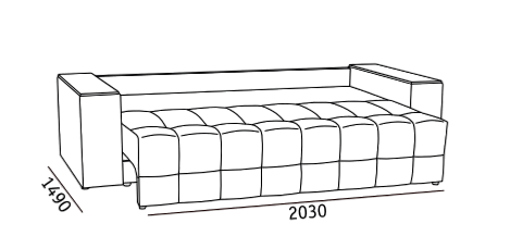 Диван прямой Элегант БД 2022 в Самаре - изображение 5