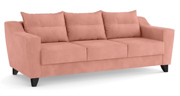 Прямой диван Элиот, велюр аватар розовый 305 в Самаре