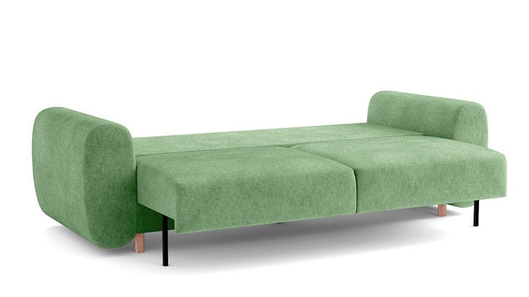 Прямой диван Фабио, велюр киото олива в Тольятти - изображение 1
