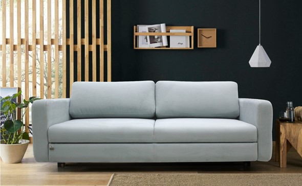 Прямой диван Марко ППУ HR 215х123 м6,1+м10,1+м6,1 узкие подлокотники в Тольятти - изображение