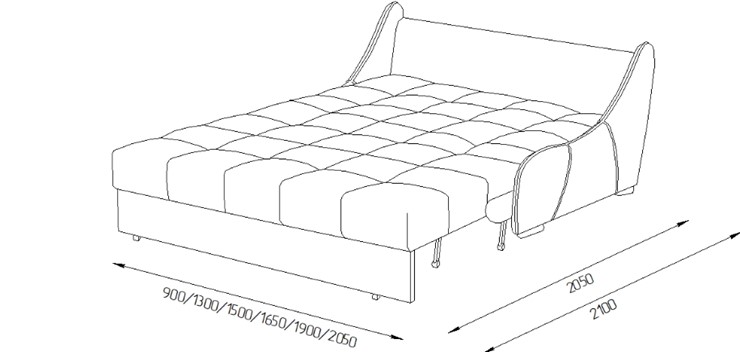 Прямой диван Токио 130 (ППУ) в Тольятти - изображение 12