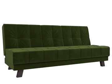 Прямой диван Винсент, Зеленый (микровельвет) в Тольятти - предосмотр