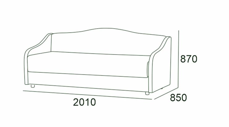 Прямой диван Либерти 1 БД в Самаре - изображение 17