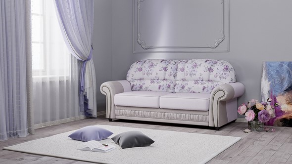 Прямой диван София 3Т в Тольятти - изображение