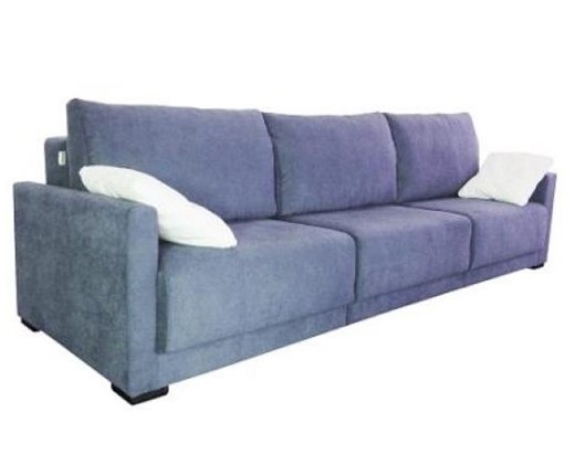 Прямой диван Тридэ БД, узкий подлокотник в Самаре - изображение