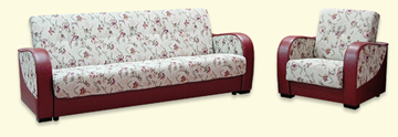 Мебельный комплект Элегия 5, диван + кресло в Самаре