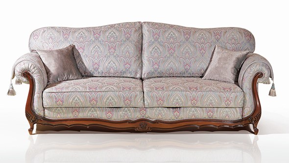 Прямой диван Лондон (4) четырехместный, механизм "Пума" в Самаре - изображение