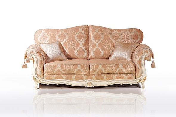 Прямой диван Лондон двухместный, механизм "Выкатной 140" в Самаре - изображение