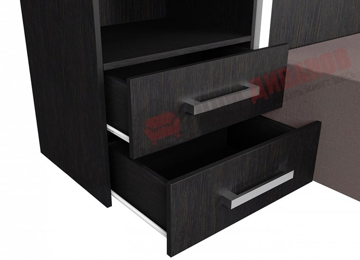 Диван Кровать-трансформер Smart (КД 1400+ШП+Пуф), шкаф правый, левый подлокотник в Сызрани - изображение 2