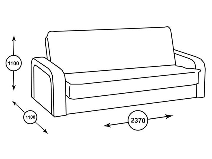 Прямой диван Бостон БД в Самаре - изображение 8