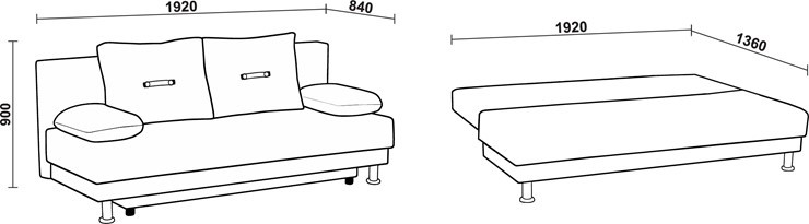 Большой диван Нео 3 Н в Сызрани - изображение 6
