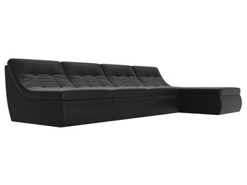 Модульный угловой диван Холидей, Черный (экокожа) в Самаре - предосмотр 3