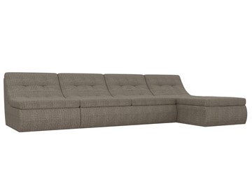 Большой модульный диван Холидей, Корфу 03 (рогожка) в Самаре