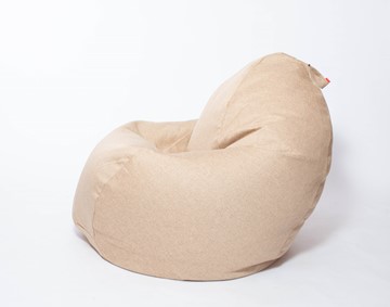Кресло-мешок Макси, рогожка, 150х100, песочное в Тольятти - предосмотр 2