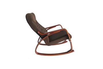 Кресло-качалка Женева, ткань шоколад в Самаре - предосмотр 1