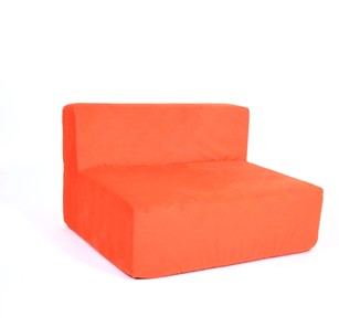 Кресло бескаркасное Тетрис 100х80х60, оранжевое в Тольятти