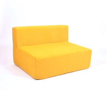 Кресло бескаркасное Тетрис 100х80х60, желтое в Тольятти