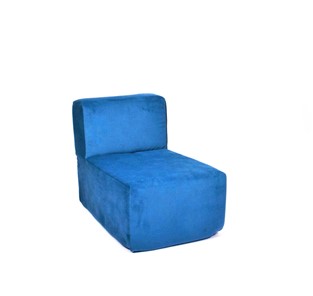 Кресло бескаркасное Тетрис 50х80х60, синий в Самаре