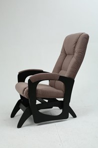 Кресло-качалка Леон маятниковая, ткань AMIGo кофе с молоком 29-Т-КМ в Самаре - предосмотр
