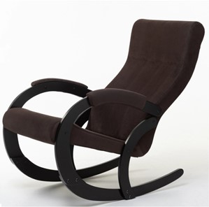 Кресло-качалка Корсика, ткань Amigo Coffee 34-Т-AC в Самаре - предосмотр