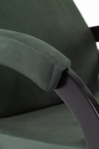 Кресло-качалка в гостиную Корсика, ткань Amigo Green 34-Т-AG в Сызрани - предосмотр 4