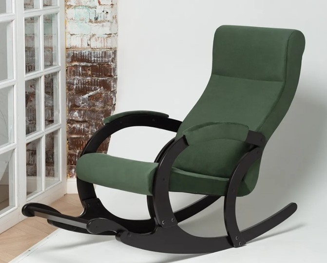 Кресло-качалка Марсель, ткань Amigo Green 33-Т-AG в Самаре - изображение 3