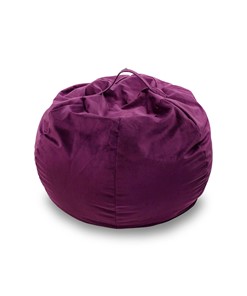 Кресло-мешок Орбита, велюр, фиолетовый в Самаре