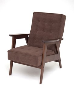 Кресло Ретро (темный тон / RS32 - коричневый) в Самаре