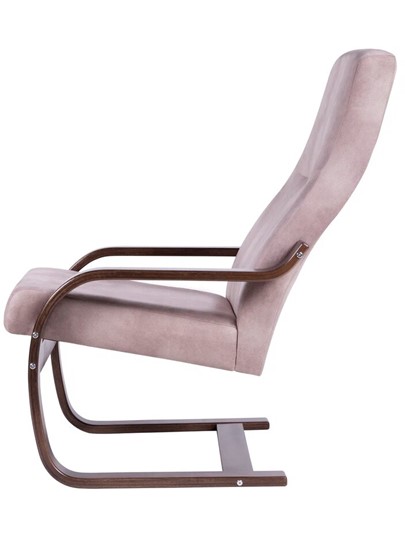 Мягкое кресло Кристалл ткань орех, каркас орех в Самаре - изображение 1