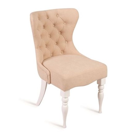 Кресло Вальс (эмаль белая / G02 - бежевый) в Самаре - изображение