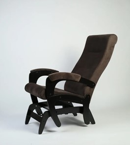 Кресло-качалка Версаль, ткань шоколад 36-Т-Ш в Тольятти