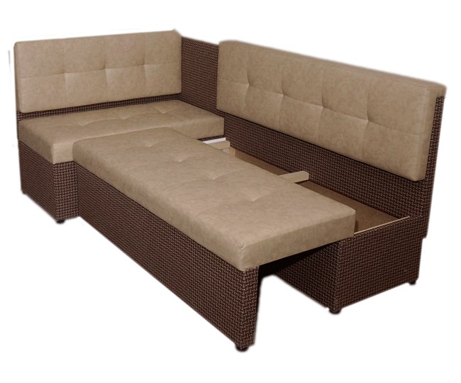 Кухонный угловой диван Нео КМ3 с механизмом 2000х1460 в Самаре - изображение 7