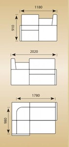 Кухонный диван КУ-21 со спальным местом в Тольятти - предосмотр 3